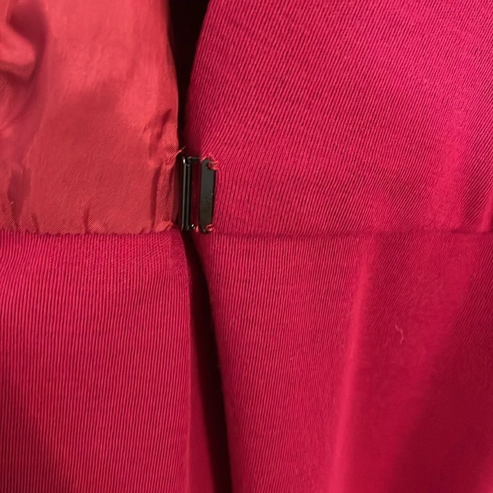 Yves Saint Laurent Dress, Vintage YSL Wrap Wool Dress, rive gauche, size 36 - Picture 9 of 10